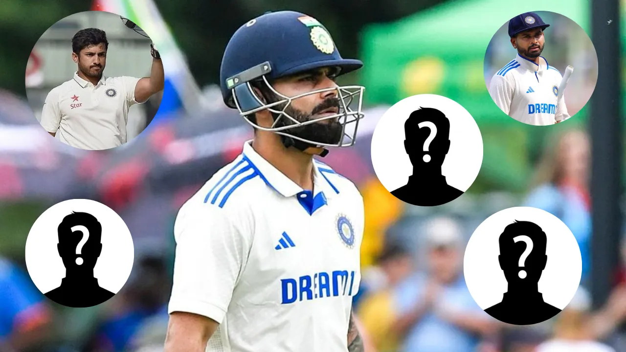 Virat Kohli replacements